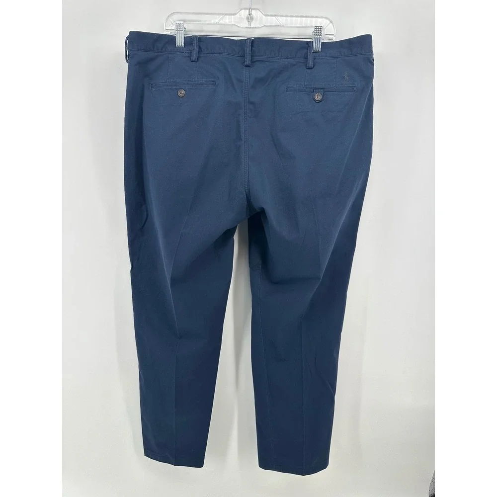 Polo Ralph Lauren Mens Stretch Straight Fit Chino Pants Navy Blue 40x32